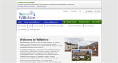 Desktop Screenshot of homes4wiltshire.co.uk